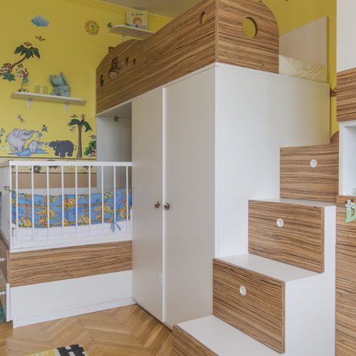 Egyedi gyerekbútor tervezés - Szalontai Kata lakberendező